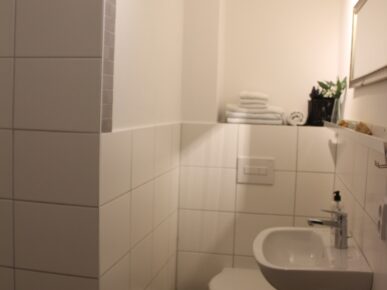 Badezimmer im Erdgeschoss